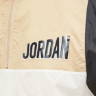 Nike Men's Air Jordan Flight Hooded Woven Jacket in Desert/Phantom