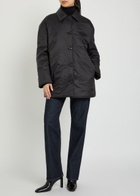 Another Tomorrow Padded Shell Jacket Black