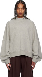 NAMESAKE Gray Ports Pop-Up Hoodie