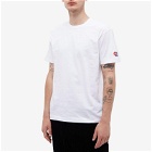 Comme des Garçons Play Men's Invader T-Shirt in White