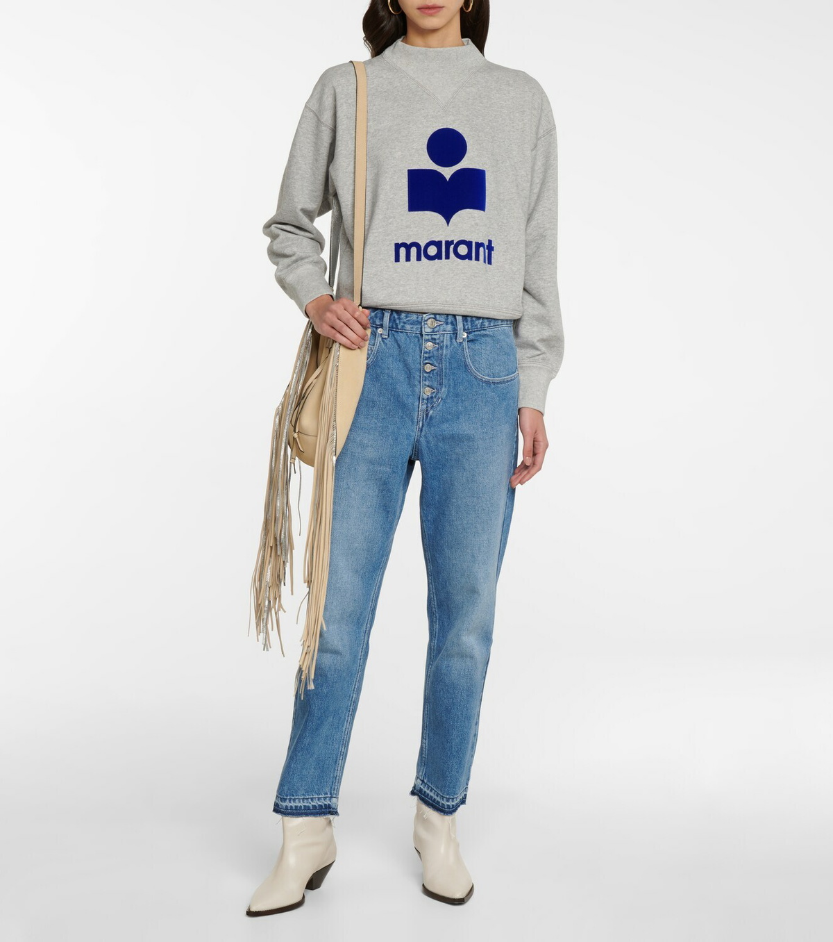 Marant Etoile Belden high-rise cropped jeans Isabel Marant Marant Etoile Belden high-rise cropped jeans Isabel Marant