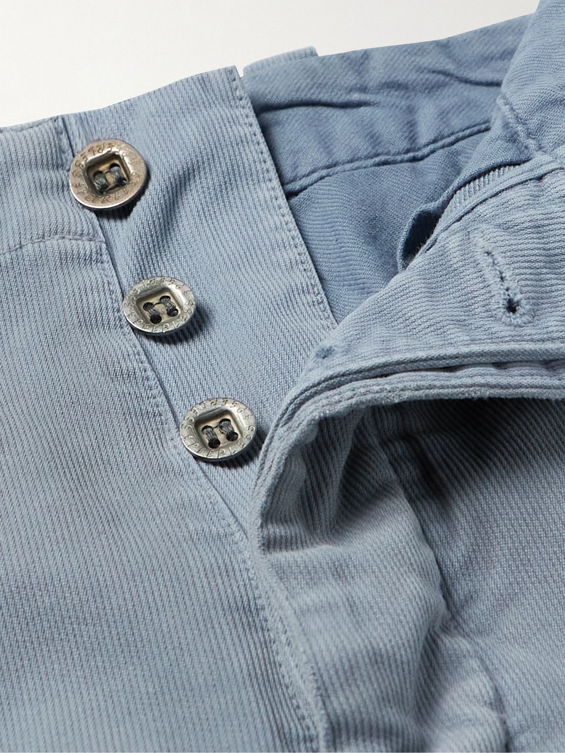 Visvim - Gifford Straight-Leg Distressed Cotton-Corduroy Trousers