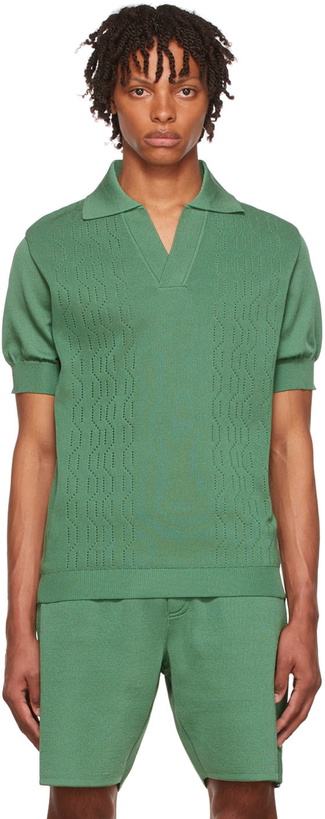 Photo: Bianca Saunders Green Farah Edition Gibbs Polo