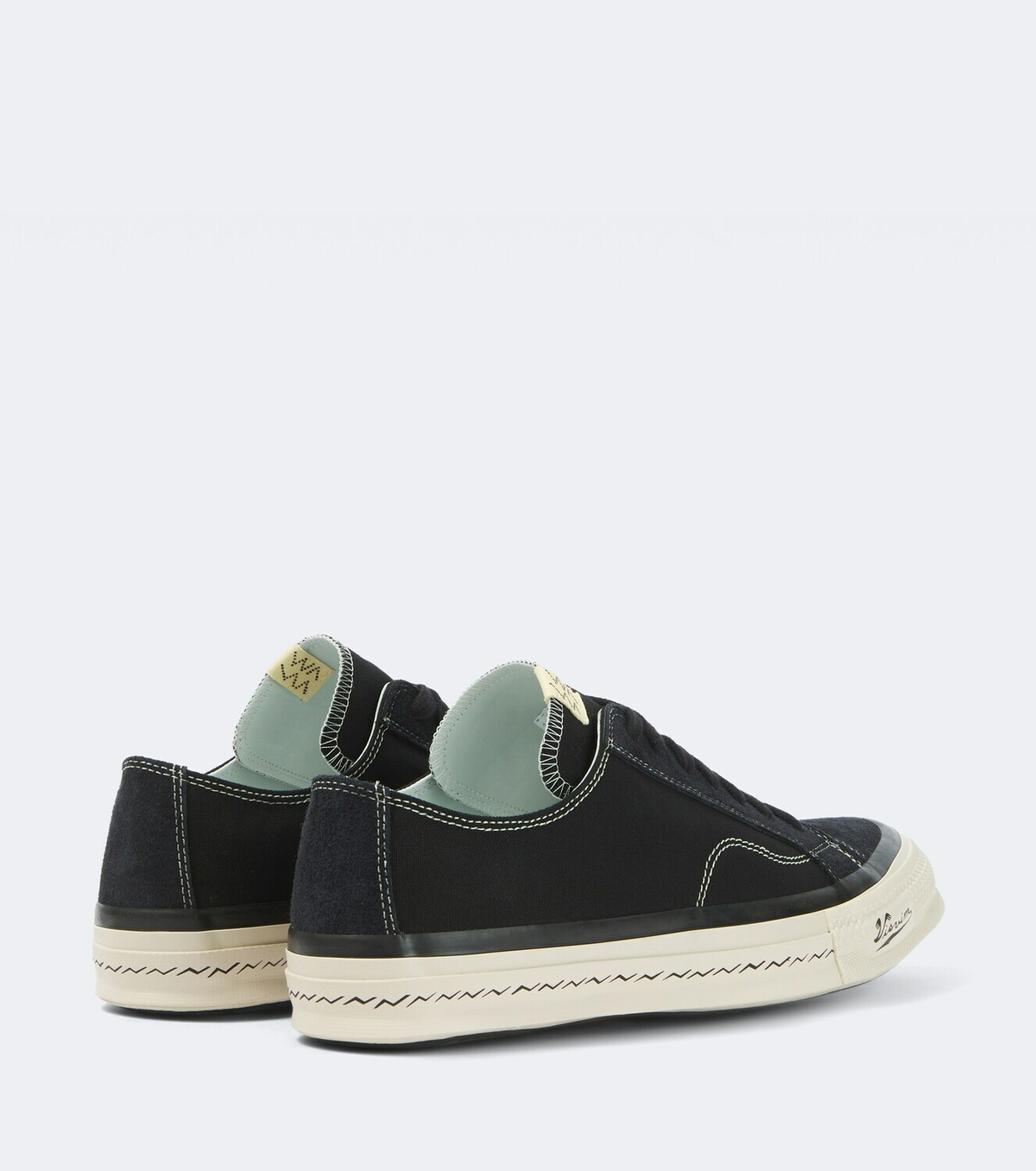 Visvim Nolan suede-trimmed canvas sneakers