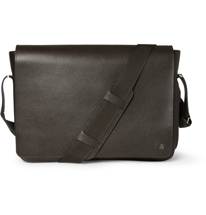 Photo: Dunhill - Cadogan Textured-Leather Messenger Bag - Brown