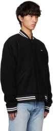Nike Black Sportswear Authentics Varsity Jacket