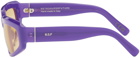 RETROSUPERFUTURE Purple Motore Sunglasses