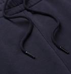 Moncler - Tapered Loopback Cotton-Jersey Sweatpants - Navy