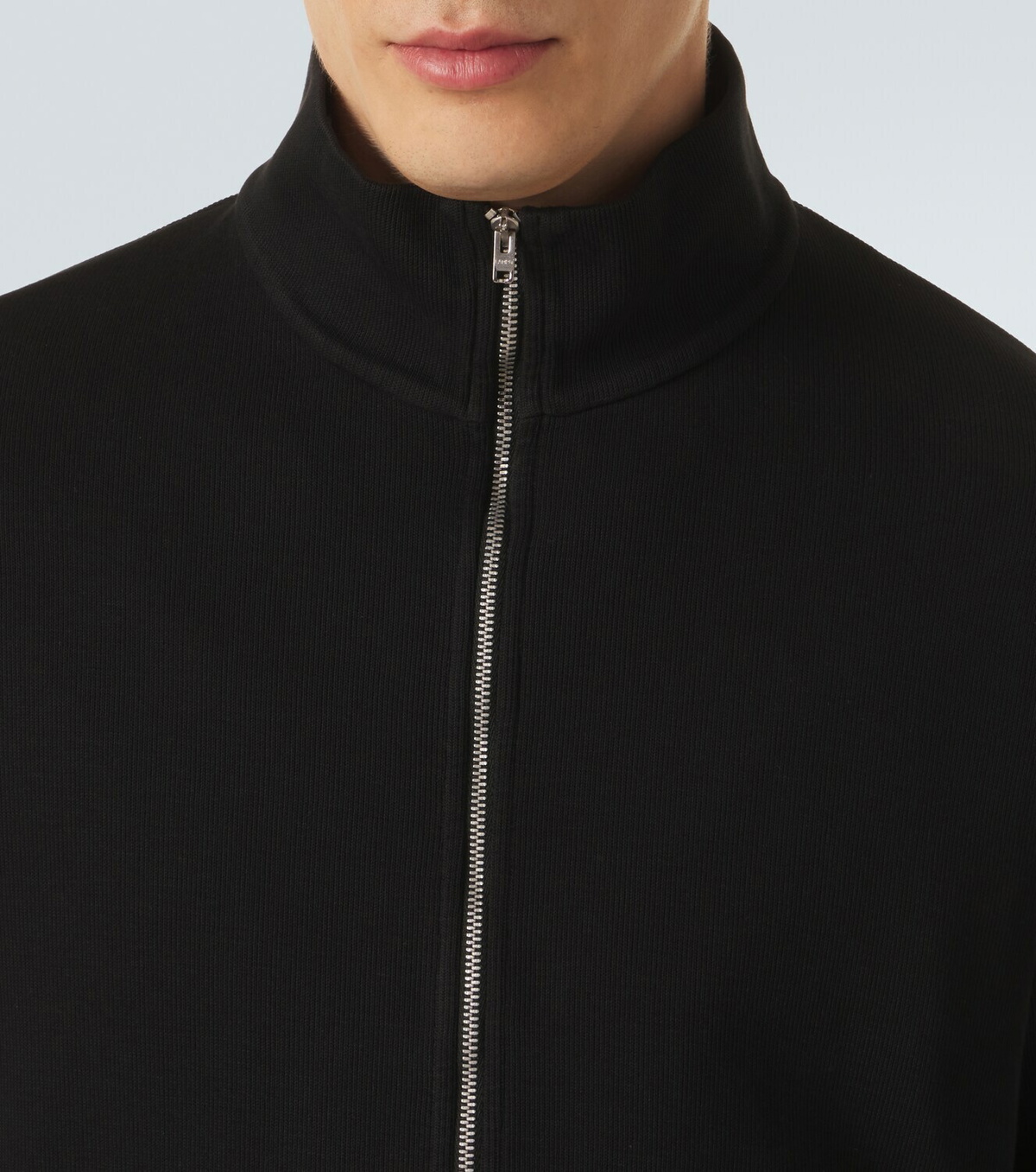 Our Legacy Shrunken cotton zip-up sweatshirt