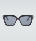 Gucci - Square acetate sunglasses