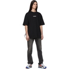 Vetements Black Logo T-Shirt