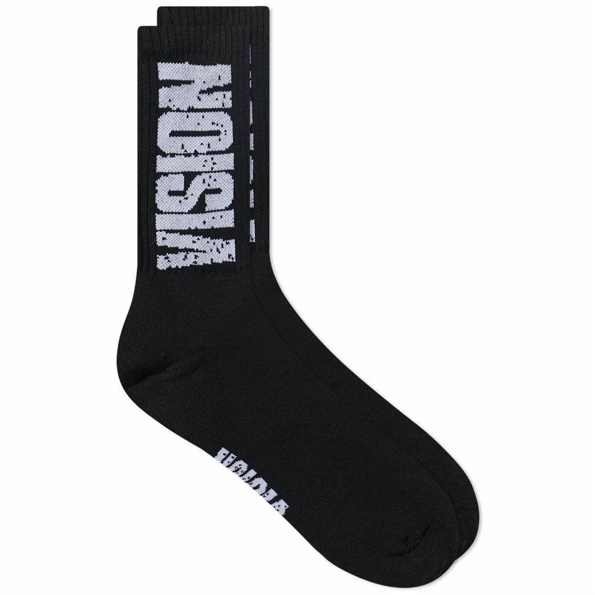 Photo: Vision Streetwear Men's OG Logo Sock in Black