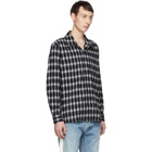 Johnlawrencesullivan Black Flannel Check Shirt