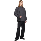 Jil Sander Gray Wool Sweater
