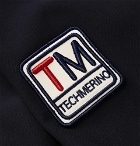 Z Zegna - Stripe-Trimmed TECHMERINO Wool Bomber Jacket - Men - Navy