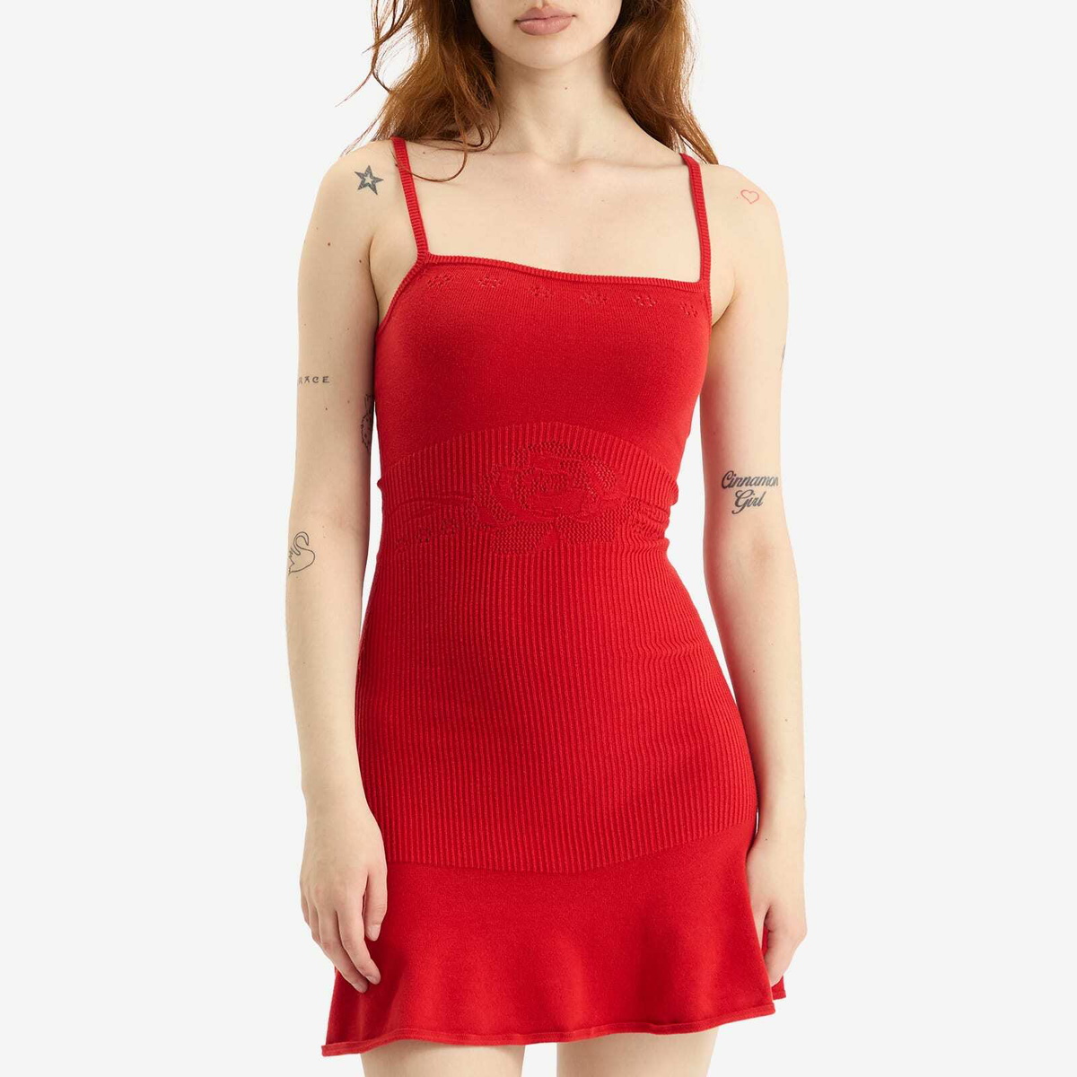 Peachy Den Women's Marie Knit Mini Dress in Jam