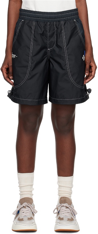 Photo: ADER error Black Converse Edition Shapes Shorts