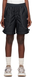 ADER error Black Converse Edition Shapes Shorts