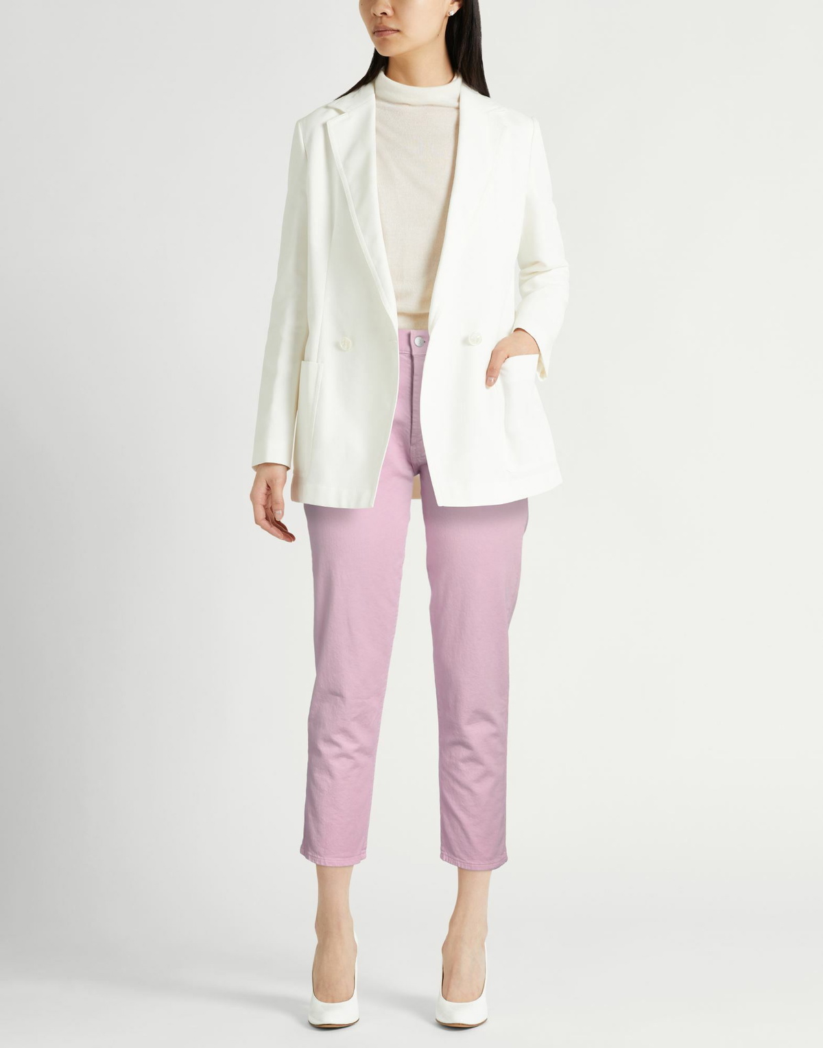 Jucca Womens Jeans in Pink