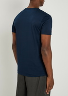 Sandbanks Logo Cotton T-shirt Navy