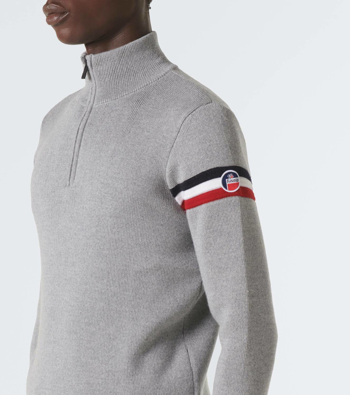 Fusalp Wengen IV wool half-zip sweater