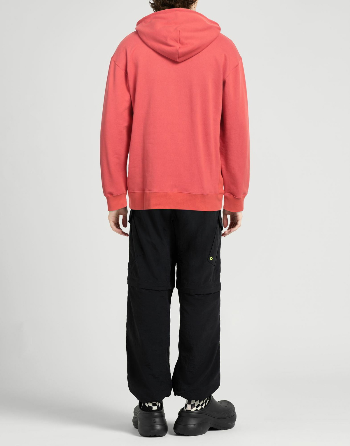 Opening Ceremony Mens Sweatshirt in Tomato red