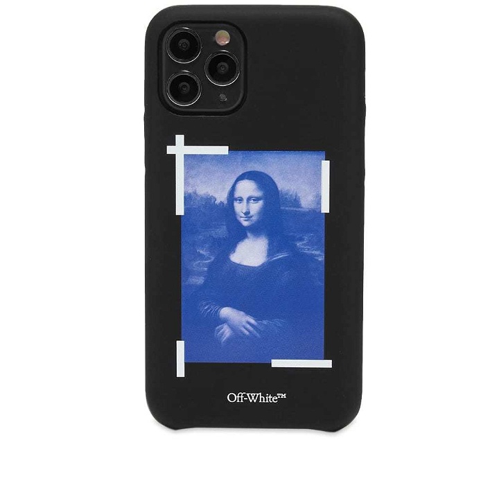 Photo: Off-White Blue Mona Lisa iPhone 11 Pro Max Case