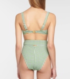 Alexandra Miro Ursula gingham bikini bottoms