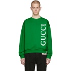 Gucci Green Logo Sweatshirt
