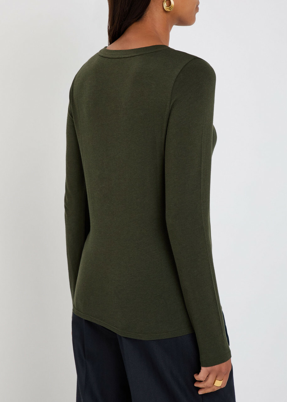Eileen Fisher Jersey top Brown
