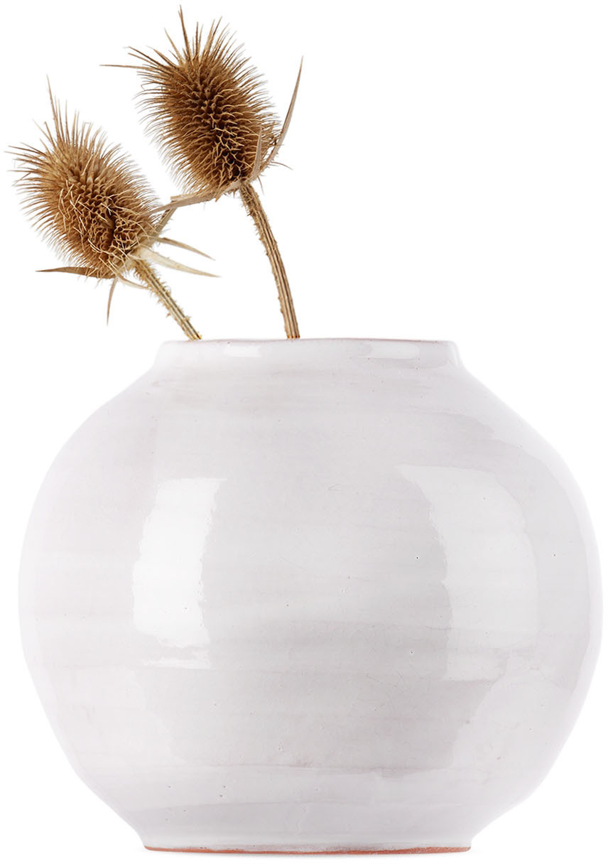 BASIS White Type B Vase