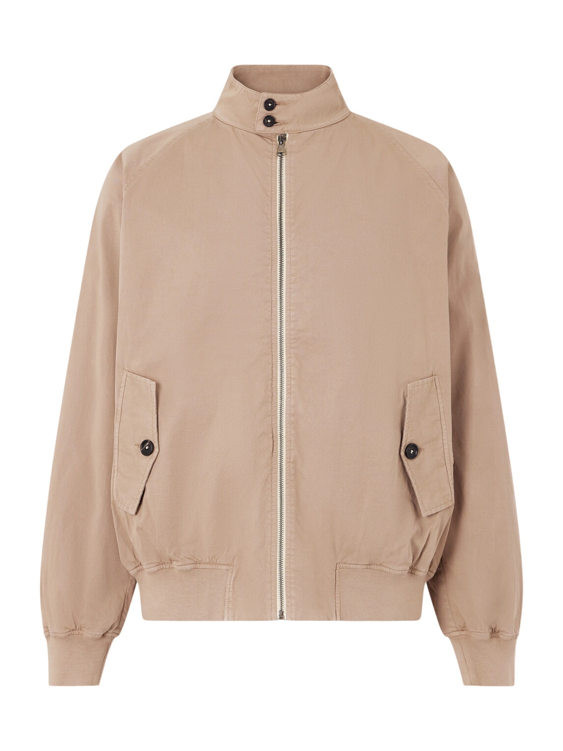 Massimo Alba - Gstaad Nehru-Collar Herringbone Woven Jacket