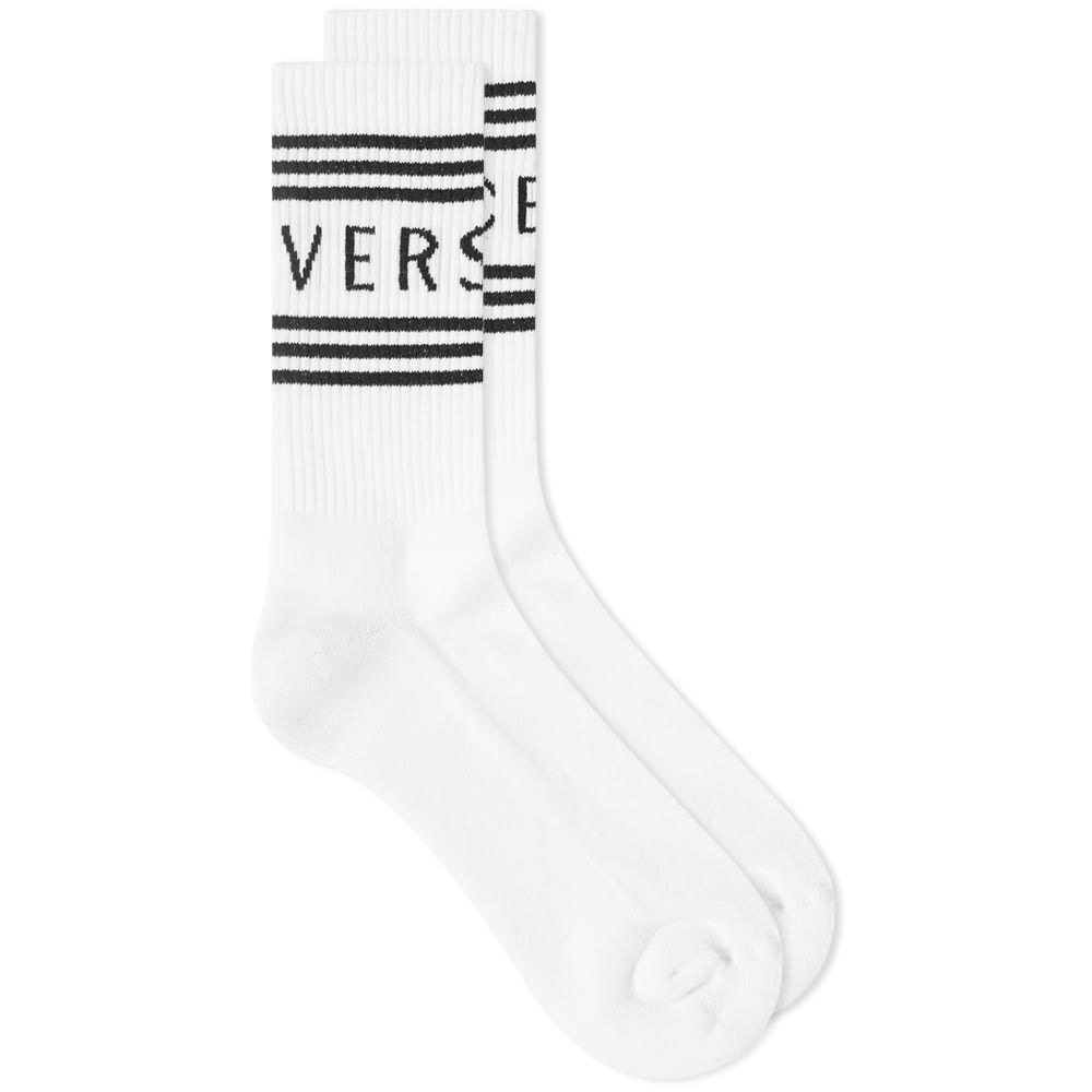 Versace Logo Sport Sock Versace