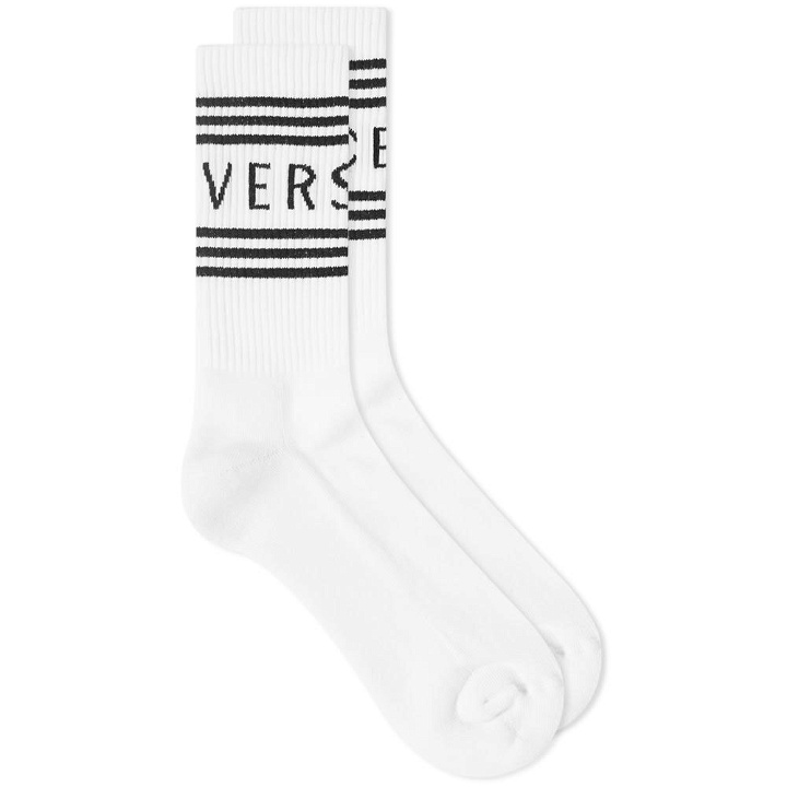 Photo: Versace Logo Sport Sock