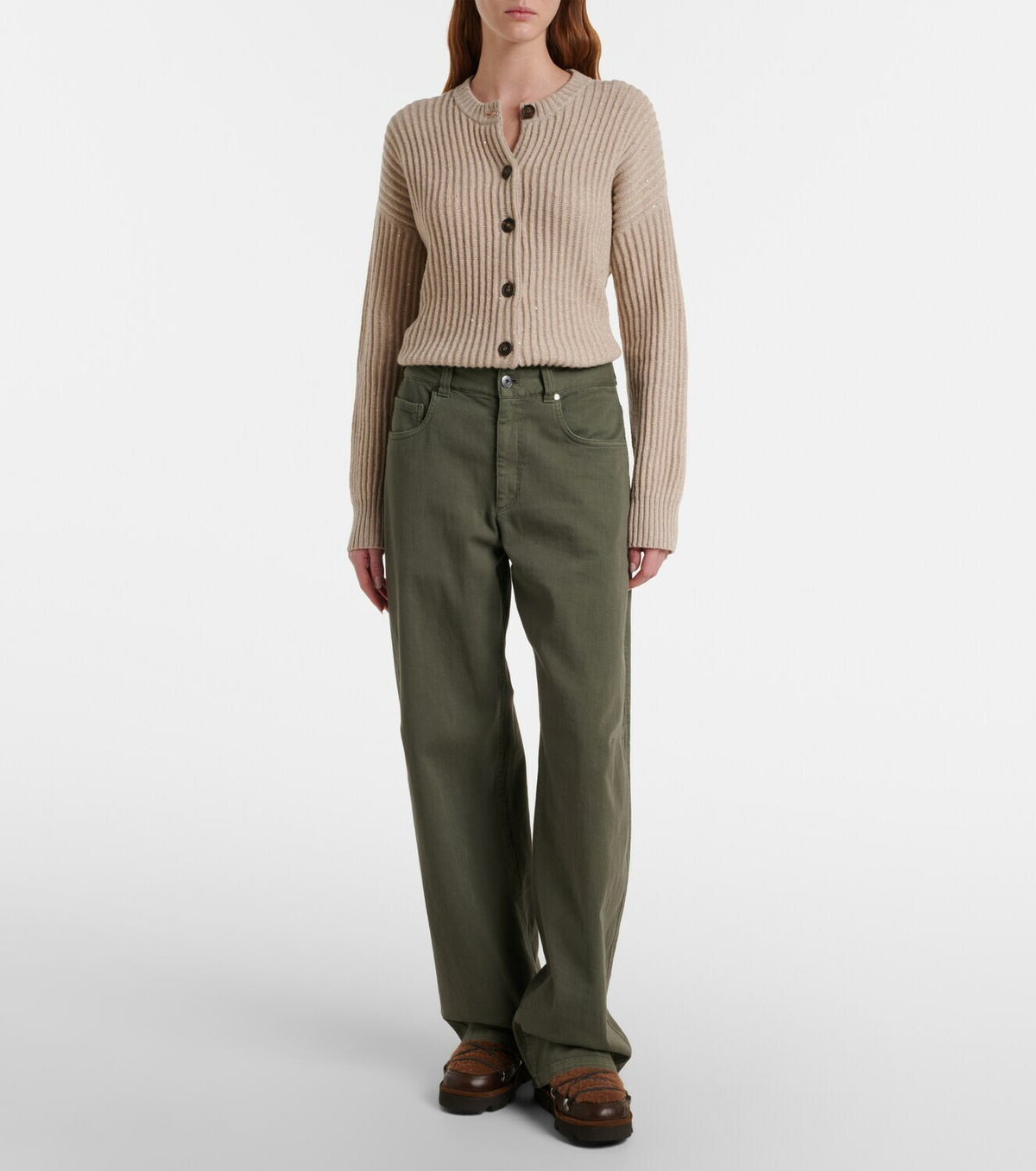 Brunello Cucinelli Monili wide-leg jeans