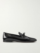 TOM FORD - Scott Patent-Leather Loafers - Black
