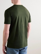 Belstaff - Logo-Appliquéd Cotton-Jersey T-Shirt - Green