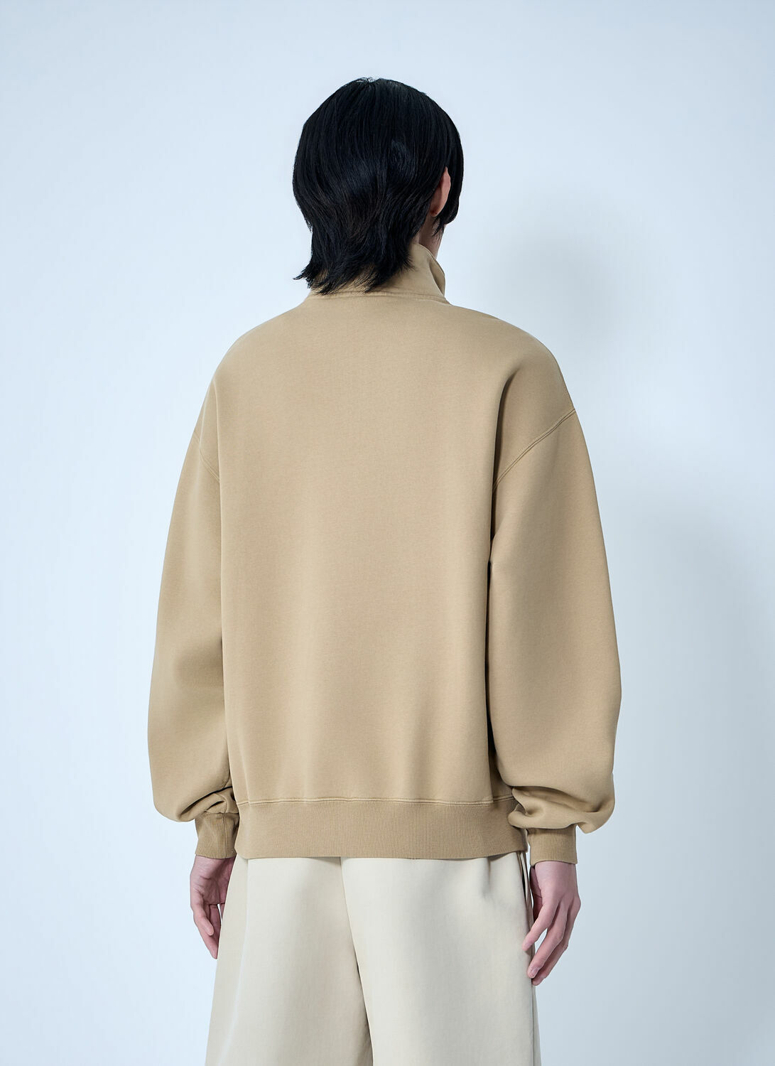Jacquemus Le Camionneur Gros Grain Zip Sweatshirt