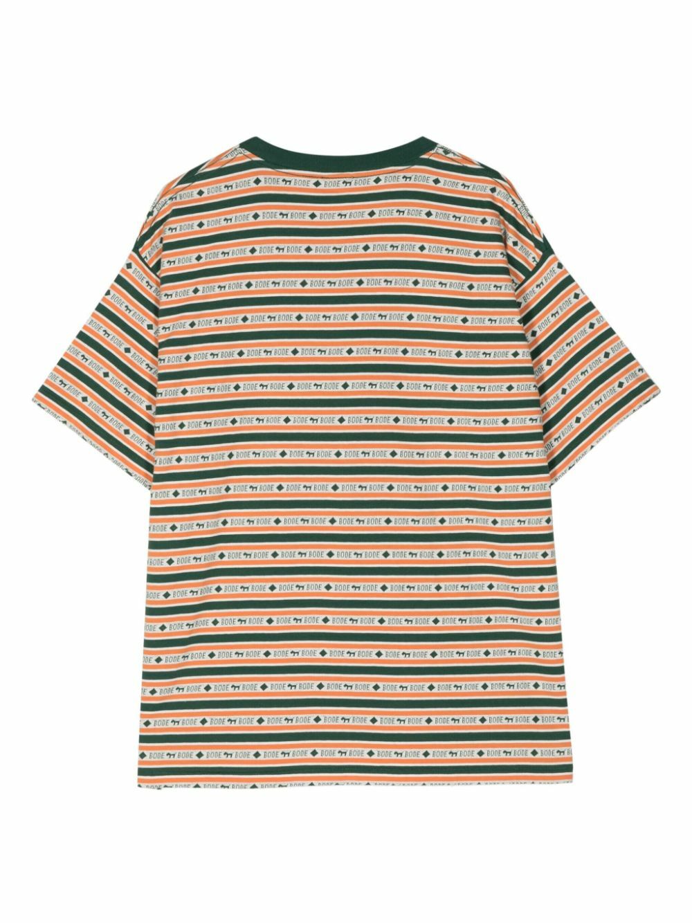 BODE Green Scottie Jacquard T-Shirt