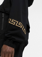 Versace Black Greca Print Track Jacket