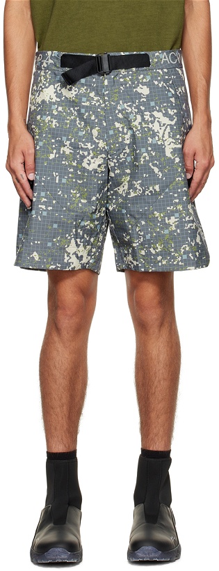 Photo: A-COLD-WALL* Gray Nephin Storm Shorts