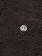 Mr P. - Cotton-Corduroy Trucker Jacket - Brown