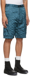Stone Island Blue Raso Bermuda Shorts