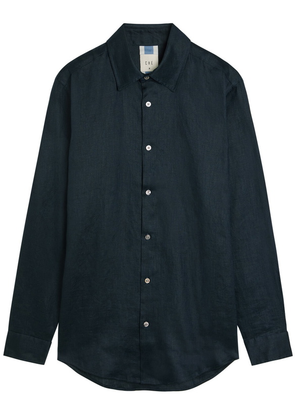 Photo: Che Linen Shirt Navy