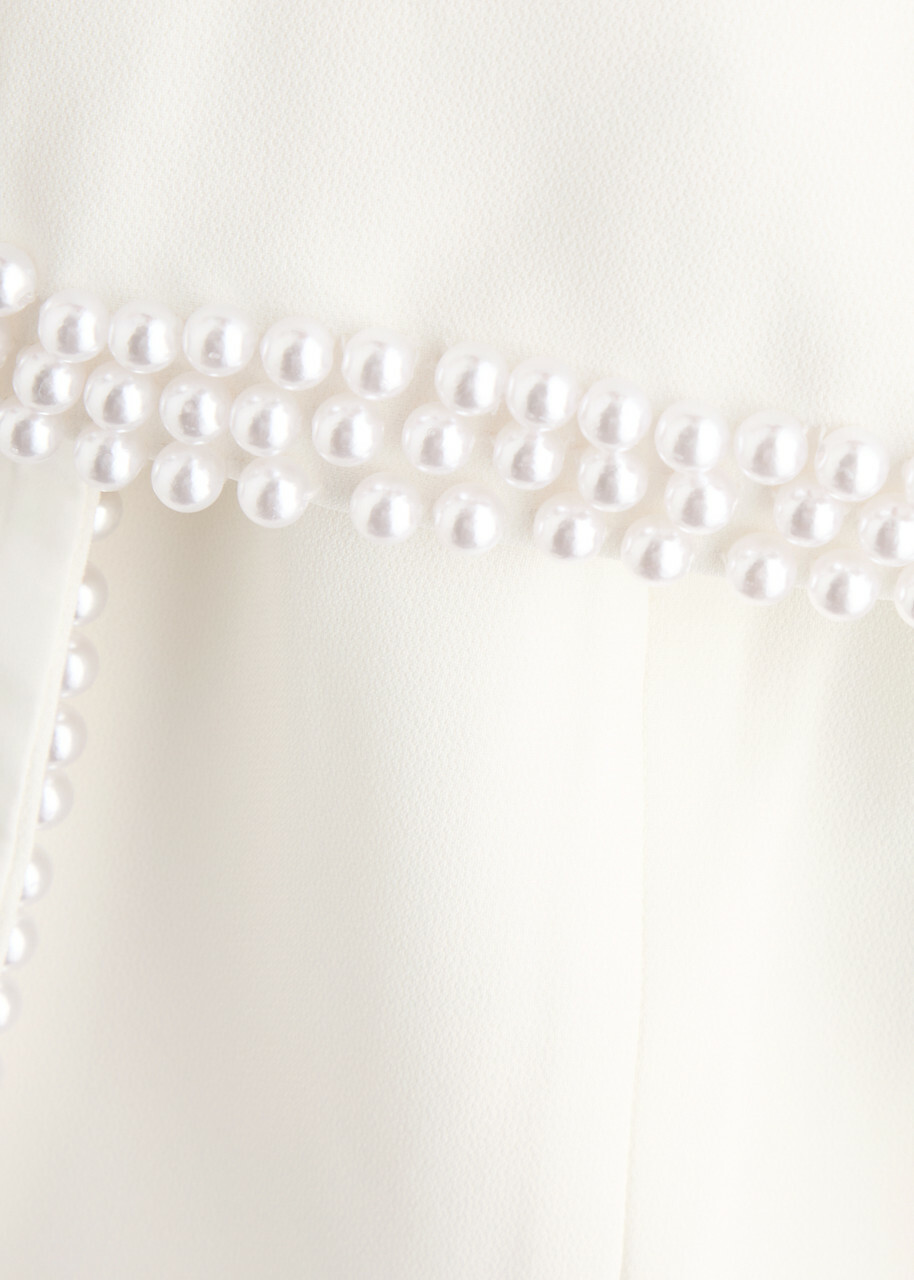 Odd Muse The Ultimate Muse Embellished Mini Dress White