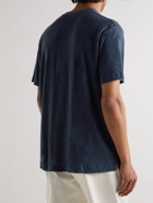 NN07 - Dylan Linen T-Shirt - Blue