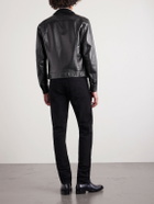 TOM FORD - Slim-Fit Leather Jacket - Black