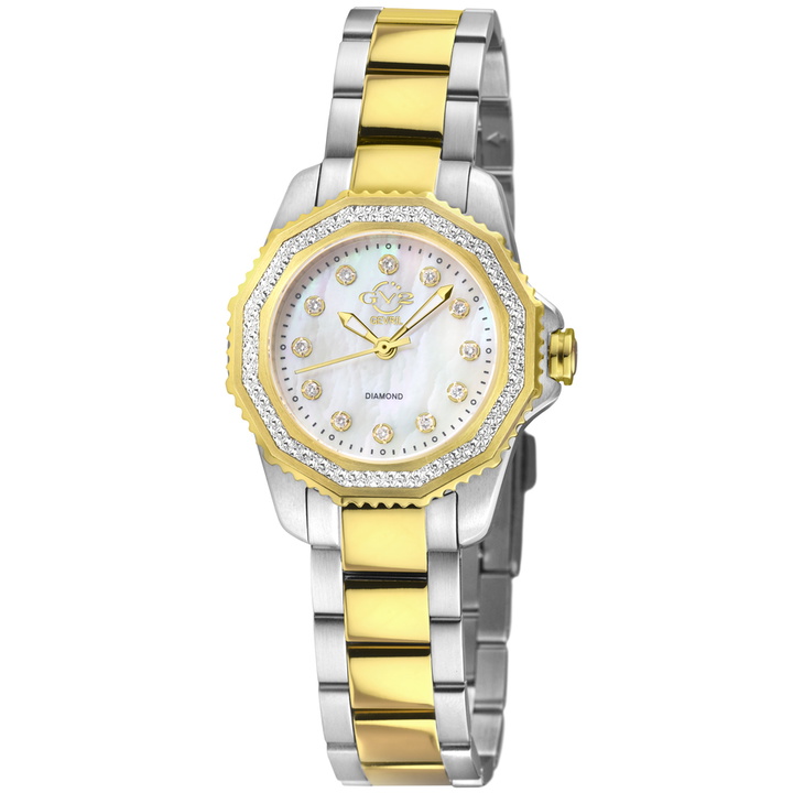Photo: GV2 by Gevril Cortina Quartz Diamond Ladies Watch 13502B