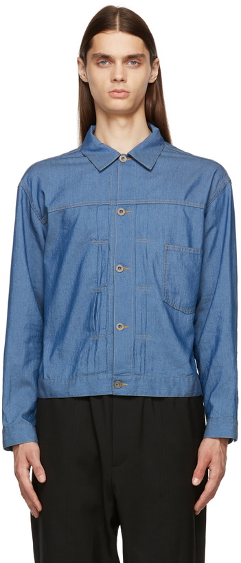 Photo: Maison Margiela Blue Denim Kaban Jacket