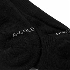A-COLD-WALL* Men's Bracket Socks in Onyx